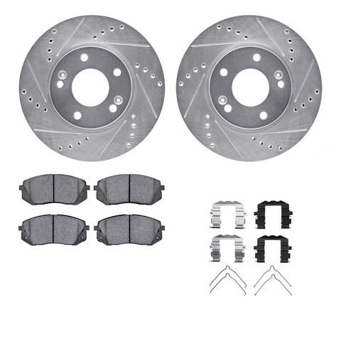Dynamic Friction Company Disc Brake Kit 7512-03097
