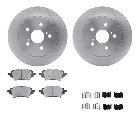 Dynamic Friction Company Disc Brake Kit P/N:6512-76719