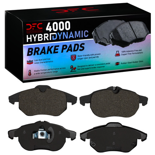 Dynamic Friction Company Disc Brake Pad Set P/N:4000-0972-00