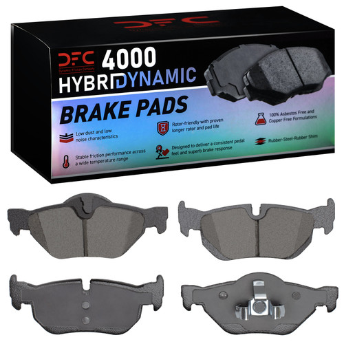 Dynamic Friction Company Disc Brake Pad Set 4000-1267-00
