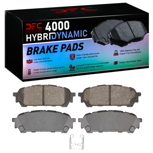 Dynamic Friction Company Disc Brake Pad Set 4000-1004-00
