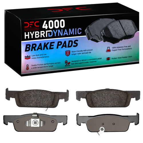 Dynamic Friction Company Disc Brake Pad Set 4000-1955-00 - view 3