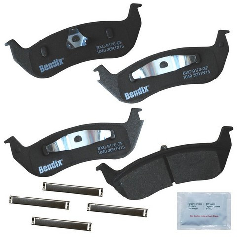 BENDIX PRIORITY 1 Disc Brake Pad Set P/N:CFC1040