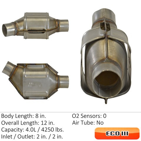 Eastern Catalytic Catalytic Converter-Universal 93424