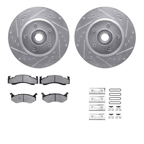 Dynamic Friction Company Disc Brake Kit P/N:7512-39008