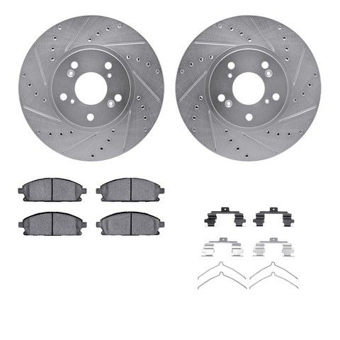 Dynamic Friction Company Disc Brake Kit P/N:7512-59057