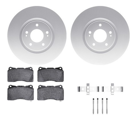 Dynamic Friction Company Disc Brake Kit P/N:4612-72000
