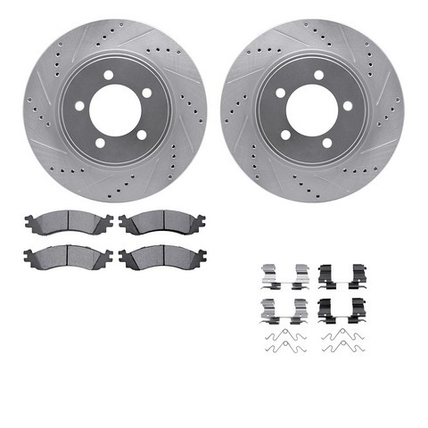 Dynamic Friction Company Disc Brake Kit P/N:7512-54184