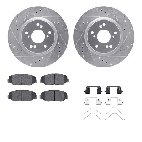 Dynamic Friction Company Disc Brake Kit 7512-59068