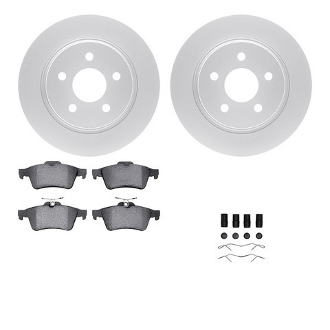 Dynamic Friction Company Disc Brake Kit P/N:4612-54022