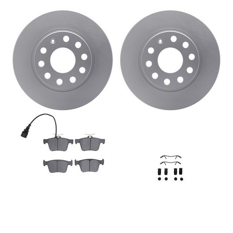 Dynamic Friction Company Disc Brake Kit 4612-74026