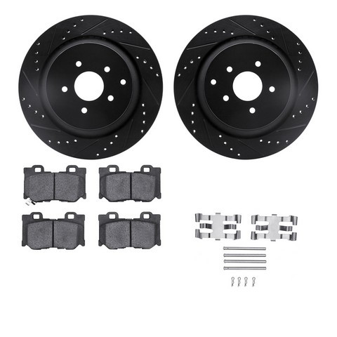 Dynamic Friction Company Disc Brake Kit 8512-68017
