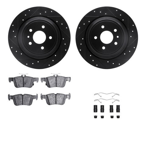 Dynamic Friction Company Disc Brake Kit 8512-54220