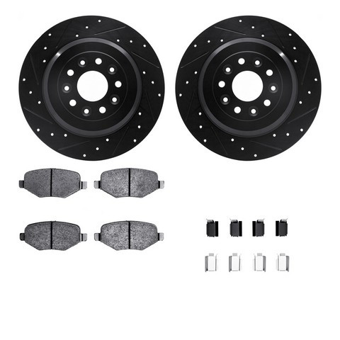 Dynamic Friction Company Disc Brake Kit 8512-54195