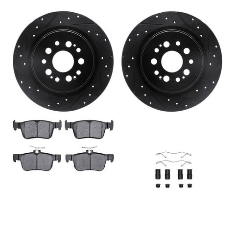 Dynamic Friction Company Disc Brake Kit 8512-59110