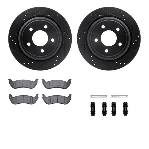 Dynamic Friction Company Disc Brake Kit 8512-54147