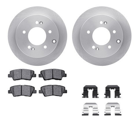 Dynamic Friction Company Disc Brake Kit 6512-21091