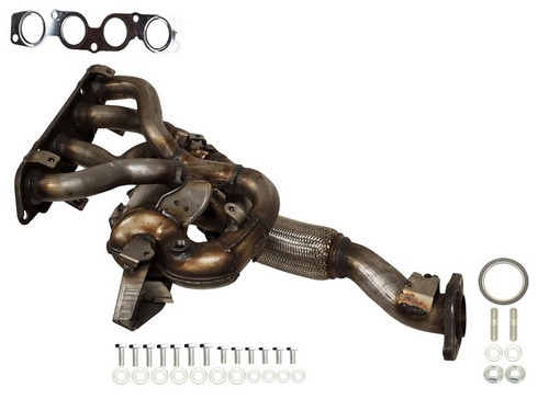 Eastern Catalytic Exhaust Manifold with Integrated Catalytic Converter 41279