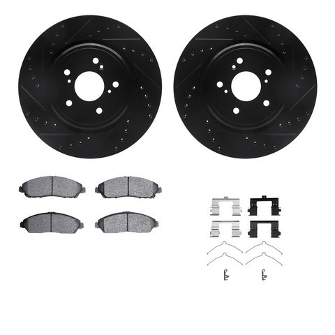 Dynamic Friction Company Disc Brake Kit 8512-58032