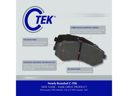 Centric Parts Disc Brake Pad Set 103.1105 - view 4