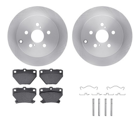 Dynamic Friction Company Disc Brake Kit 6512-76407