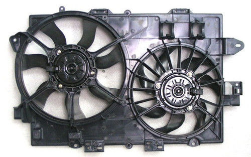 Agility Autoparts Dual Radiator and Condenser Fan Assembly P/N:6016143