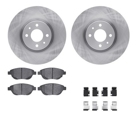 Dynamic Friction Company Disc Brake Kit 6512-07027