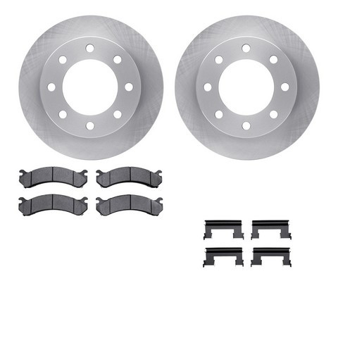 Dynamic Friction Company Disc Brake Kit 6512-48253