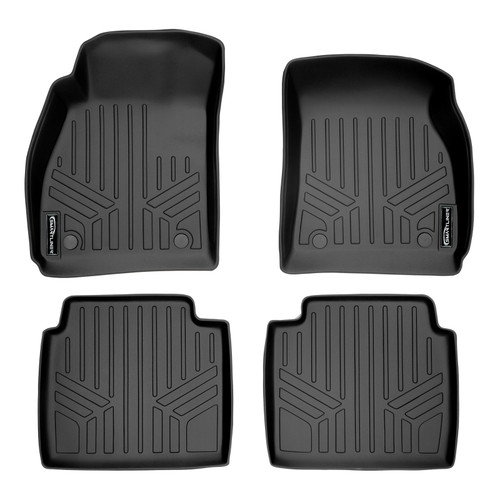 SMARTLINER 2 Rows Custom Fit Floor Liners Compatible with 2010 - 2016 Buick LaCrosse (Gasoline) SA0189/B0189 - view 2