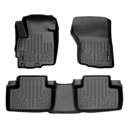 SMARTLINER 2 Rows Custom Fit Floor Liners Compatible with 2011 - 2024 Mitsubishi Outlander Sport (Gasoline) SA0355/B0356 - view 2