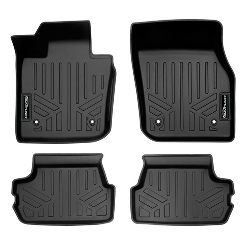 SMARTLINER 2 Rows Custom Fit Floor Liners Compatible with 2020 - 2025 MINI Cooper SE 2 Door (Electric | Fits hardtop models) SA0594/B0594 - view 2