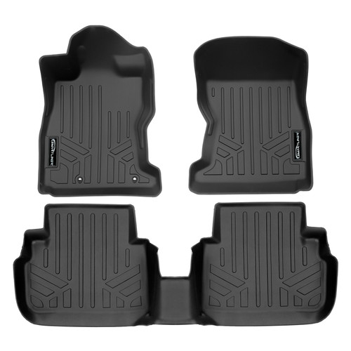 SMARTLINER 2 Rows Custom Fit Floor Liners Compatible with 2022 - 2025 Subaru WRX (Gasoline) SA0720/B0358 - view 2