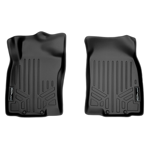 SMARTLINER 1st Row Custom Fit Floor Liners Compatible with 2014 - 2020 Nissan Rogue (Gasoline) SA0151 - view 2