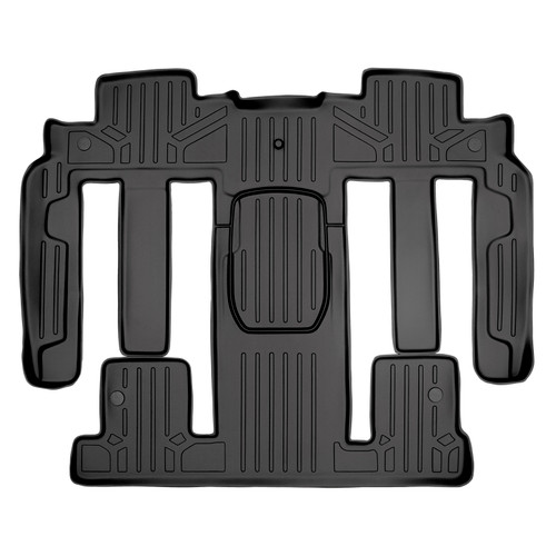 SMARTLINER 2 Rows Custom Fit Floor Liners Compatible with 2009 - 2010 Chevrolet Traverse 7 Passenger (Gasoline) SB0326 - view 2