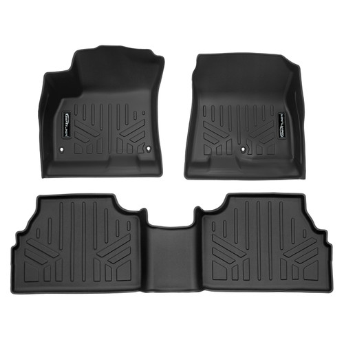 SMARTLINER 2 Rows Custom Fit Floor Liners Compatible with 2019 - 2023 Hyundai Kona (Electric) SA0689/B0689 - view 2