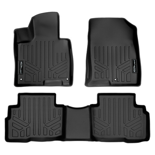 SMARTLINER 2 Rows Custom Fit Floor Liners Compatible with 2023 - 2026 Kia Sportage (Hybrid | ) SA0603/B0603 - view 2