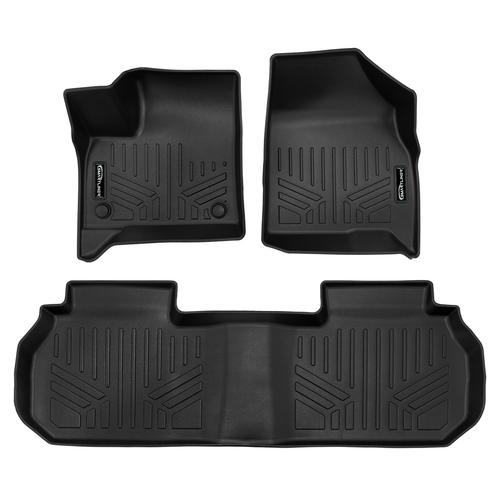 SMARTLINER 2 Rows Custom Fit Floor Liners Compatible with 2025 - 2025 Buick Enclave 7 Passenger (Gasoline) SA0757/B0757 - view 2