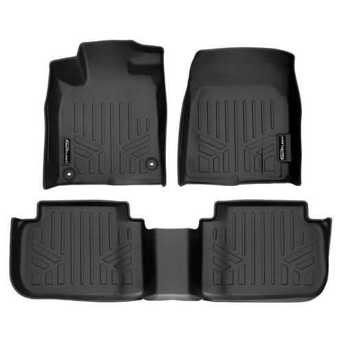 SMARTLINER 2 Rows Custom Fit Floor Liners Compatible with 2023 - 2025 Acura Integra (Gasoline | Fits Version w/o USB Port in 2nd row)