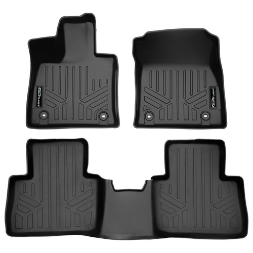 SMARTLINER 2 Rows Custom Fit Floor Liners Compatible with 2022 - 2025 Lexus NX (Gasoline) SA0583/B0583 - view 2