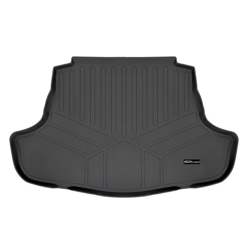 SMARTLINER Cargo Custom Fit Floor Liners Compatible with 2018 - 2024 Toyota Camry (Gasoline) SD0330 - view 2