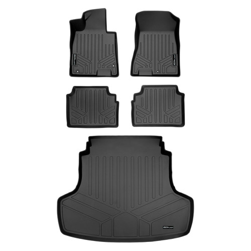SMARTLINER 3 Rows Custom Fit Floor Liners Compatible with 2021 - 2024 Kia K5 (Gasoline | Fits AWD models) SA0491/B0551/D0491 - view 2