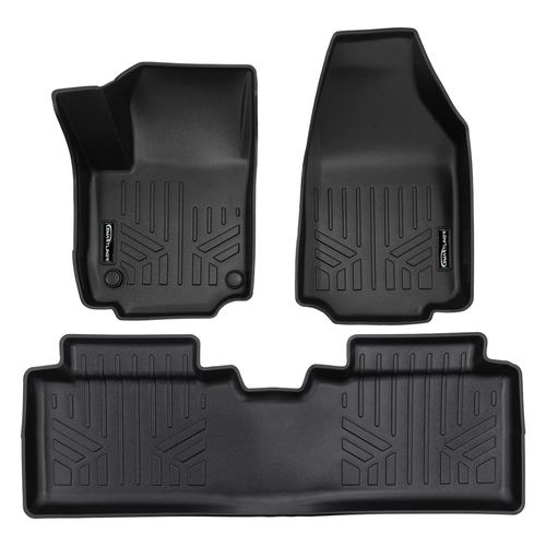 SMARTLINER 2 Rows Custom Fit Floor Liners Compatible with 2025 - 2026 Chevrolet Equinox (Gasoline) SA0773/B0773 - view 2