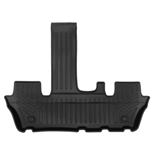 SMARTLINER 3rd Row Custom Fit Floor Liners Compatible with 2025 - 2025 Infiniti QX80 7 Passenger (Gasoline | Fits with 2nd row bucket seats |Trimline needed for vehicles with wide center console between 2nd row seats) SC0764 - view 2