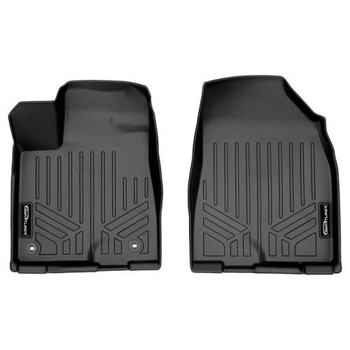 SMARTLINER 1st Row Custom Fit Floor Liners Compatible with 2014 - 2019 Toyota Highlander (Gasoline) SA0152 - view 2