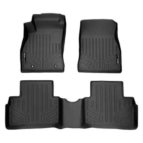 SMARTLINER 2 Rows Custom Fit Floor Liners Compatible with 2011 - 2017 Nissan Juke (Gasoline) SA0432/B0432 - view 2