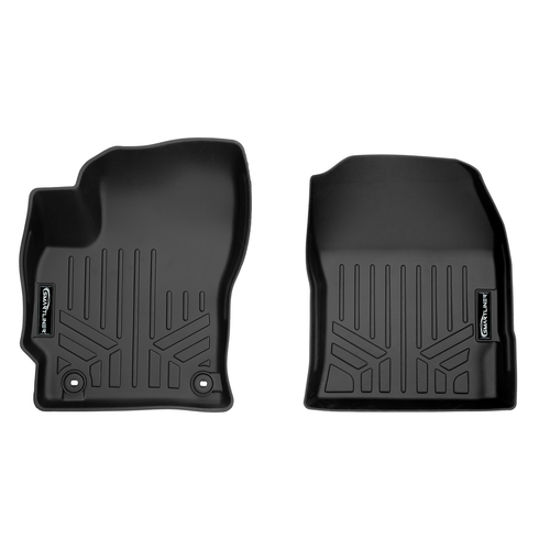 SMARTLINER 1st Row Custom Fit Floor Liners Compatible with 2019 - 2025 Toyota Corolla Hatchback (Gasoline | Fits Hatchback models) SA0428 - view 2