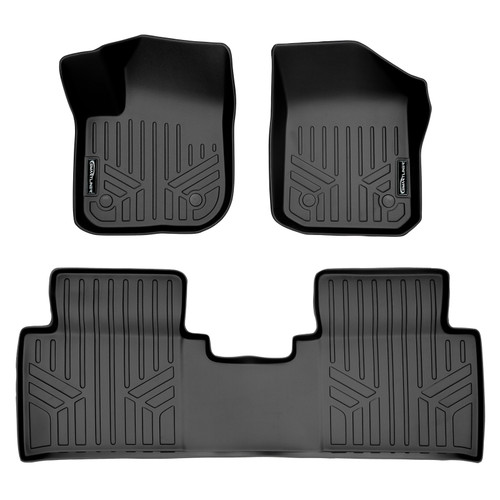 SMARTLINER 2 Rows Custom Fit Floor Liners Compatible with 2016 - 2020 Buick Envision (Gasoline) SA0225/B0225 - view 2