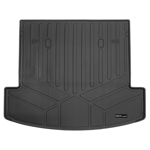 SMARTLINER Cargo Custom Fit Floor Liners Compatible with 2024 - 2025 Hyundai Santa Fe (Gasoline) SD0742 - view 2