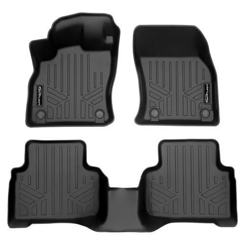 SMARTLINER 2 Rows Custom Fit Floor Liners Compatible with 2019 - 2025 Audi Q3 (Gasoline) SA0493/B0493 - view 2