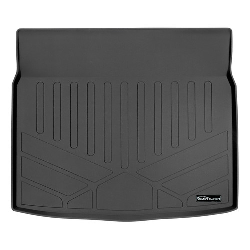 SMARTLINER Cargo Custom Fit Floor Liners Compatible with 2017 - 2022 Kia Sportage (Gasoline | Fits Lower Cargo Position)